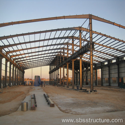 Steel Structure Warehouse in Libya